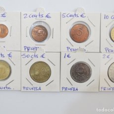 Monedas de España: SERIE COMPLETA DE EUROS DE CHURRIANA.. Lote 334609328