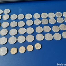 Monedas de España: LOTE 48 MONEDAS 5 PESETAS ESPAÑA AÑOS 50, 70, 80 Y 90. Lote 340997243