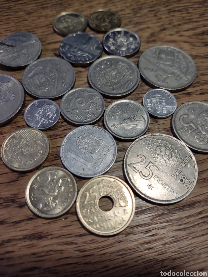 Monedas de Espa&ntilde;a: Lote monedas pesetas - Foto 4