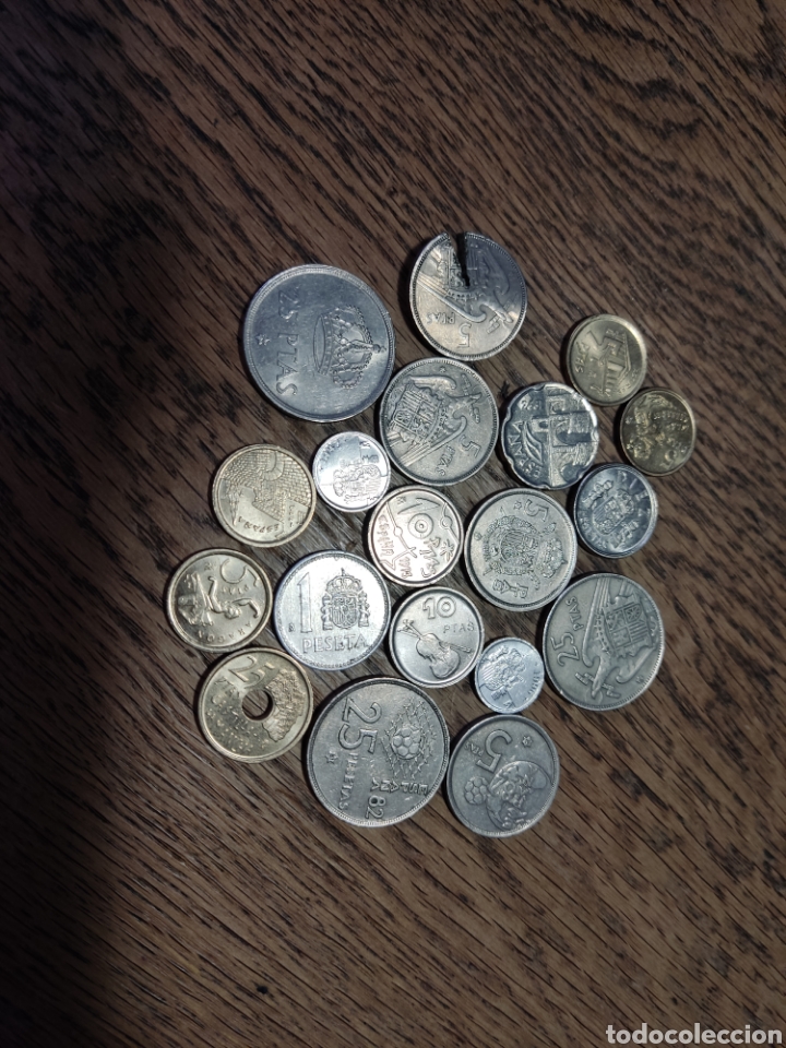 Monedas de Espa&ntilde;a: Lote monedas pesetas - Foto 1