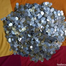 Monedas de España: LOTE MÁS DE 10 KILOS DE MONEDA ESPAÑOLA. Lote 364046476