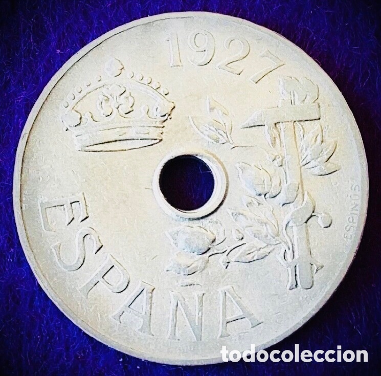 Monedas de Espa&ntilde;a: SERIE COMPLETA - 25 CENTIMOS. - Foto 4