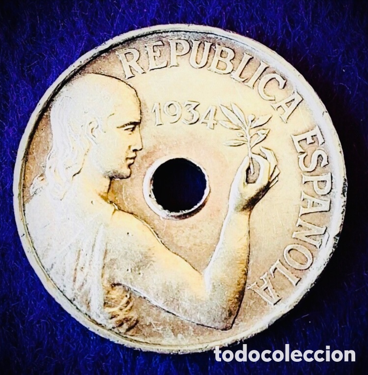 Monedas de Espa&ntilde;a: SERIE COMPLETA - 25 CENTIMOS. - Foto 6