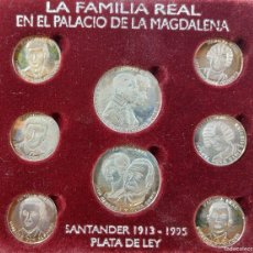 Monedas de España: FAMILIA REAL SEIRE PALACIO DE LA MAGDALENA 1913/1995. Lote 365732391