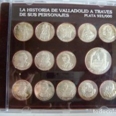 Monedas de España: COLECCION DE MONEDAS EN PLATA DE 925/000 HISTORIA DE VALLADOLID A TRAVES DE SUS PERSONAJES 14 MONEDA. Lote 365747391