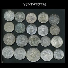 Monedas de España: INVERSION 20 MONEDAS ANTIGUAS AUTENTICAS DE PLATA MACIZA PESO TOTAL 283 GRAMOS VARIOS PAISES. Lote 365764681