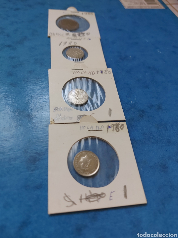 Monedas de Espa&ntilde;a: 4 monedas 1980 - Foto 1