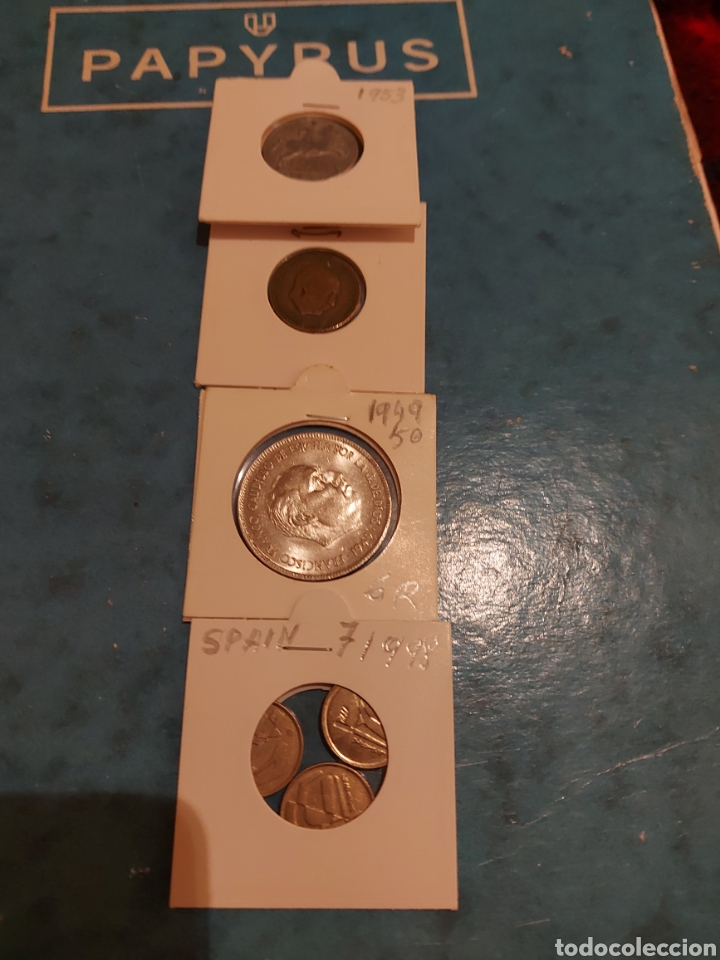 Monedas de Espa&ntilde;a: 4 monedas de espa&ntilde;a - Foto 1