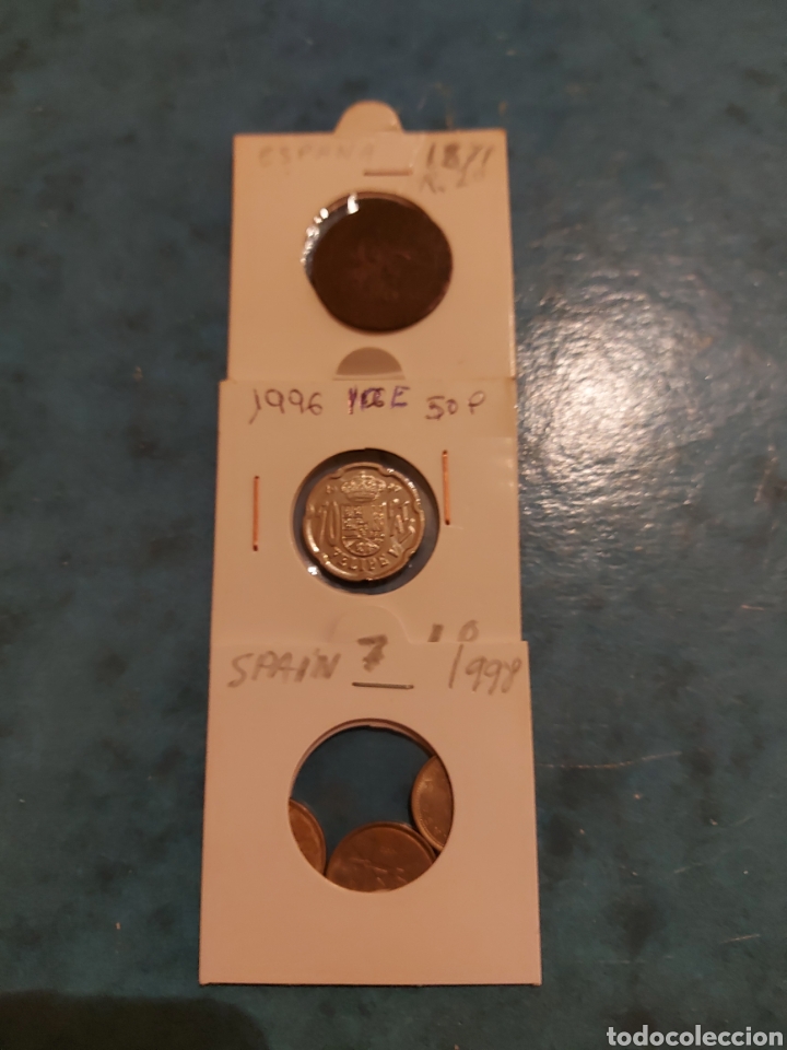 Monedas de Espa&ntilde;a: 3 monedas de espa&ntilde;a - Foto 1
