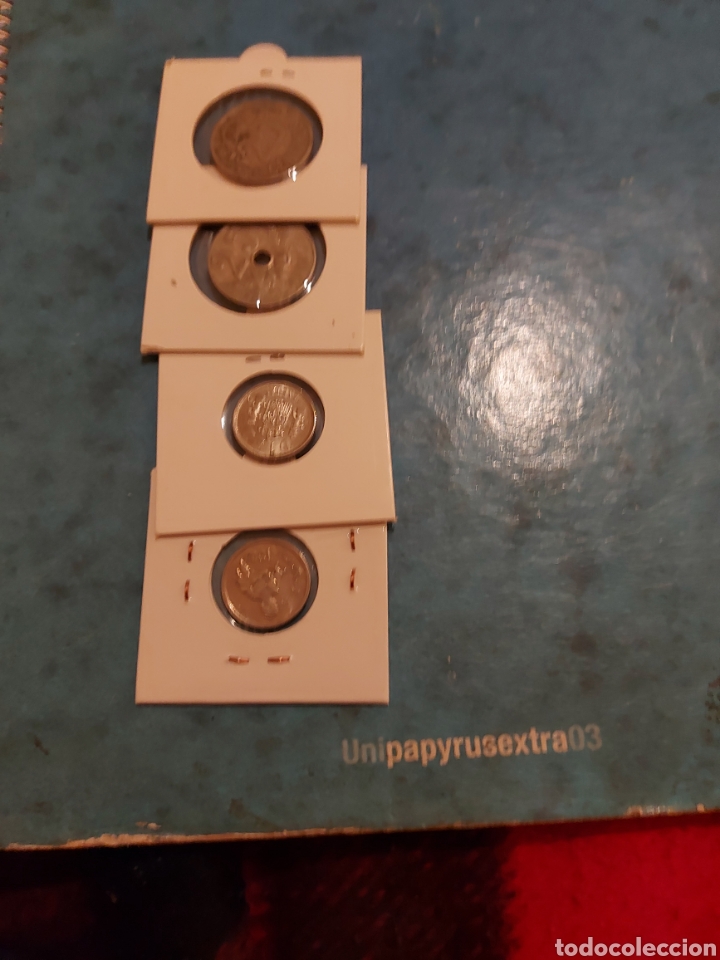 Monedas de Espa&ntilde;a: 2 antiguas y dosmoderna - Foto 2