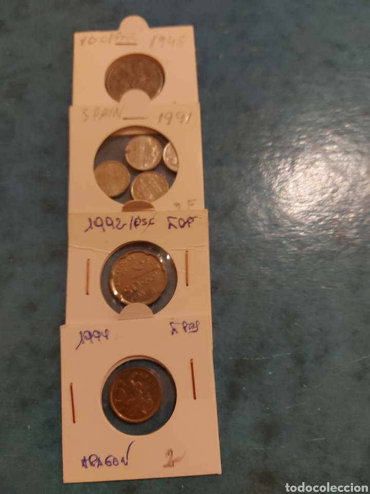 Monedas de Espa&ntilde;a: 7 monedas de espa&ntilde;a - Foto 1