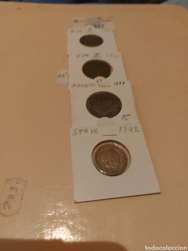 Monedas de Espa&ntilde;a: 3monedas y1pts 1947 - Foto 1