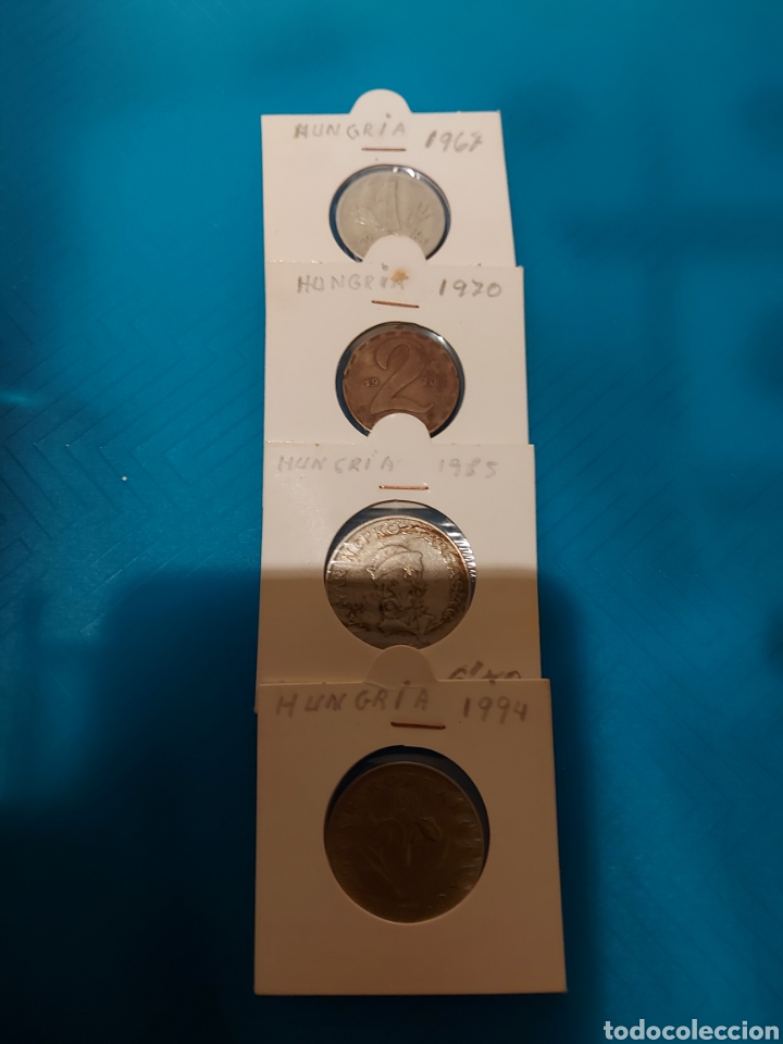 Monedas de Espa&ntilde;a: 4 monedas hungria - Foto 1