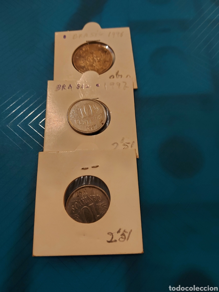 Monedas de Espa&ntilde;a: 3monedas deBrasil - Foto 1