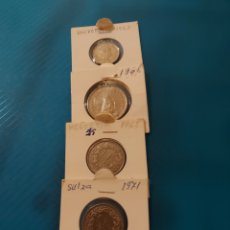 Monedas de España: 4 MONEDAS DESUIZA. Lote 375844119