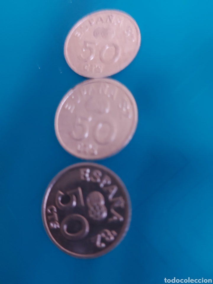 Monedas de Espa&ntilde;a: 5o monedas de 50ctms - Foto 1