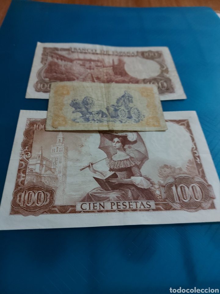 Monedas de Espa&ntilde;a: 2 de100 yuna de 1pts - Foto 2