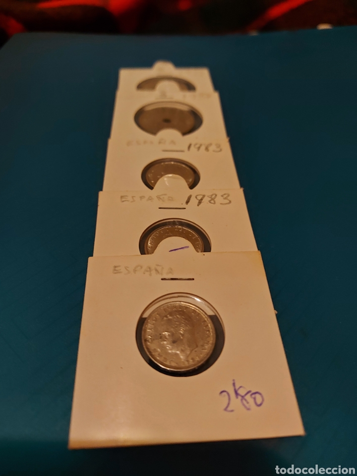 Monedas de Espa&ntilde;a: 5monedas Espa&ntilde;a - Foto 1