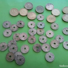 Monedas de España: LOTE DE 10 MONEDAS DE 10 CTS Y 30 MONEDAS DE 0,50 CTS AGUJERO. Lote 389697209