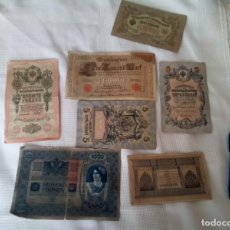 Monedas de España: INTERESANTE LOTE DE 8 BILLETES MARCOS ALEMANES , CIRCULADOS, AÑOS 1898 HASTA 1910 , VER. Lote 396561839