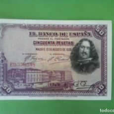 Monedas de España: BILLETE DE 50 PTS AÑO 1928 , M.B.C. , VER