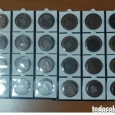 Monedas de España: LOTE DE 24 MONEDAS DE 10 CÉNTIMO DE COBRE INCLUYE ÁLBUM. Lote 399080449