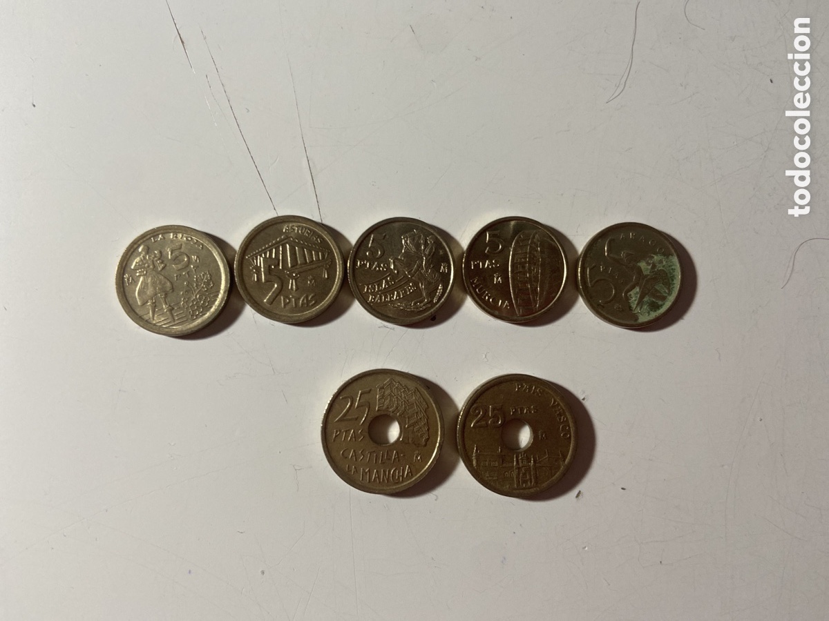 Monedas de Espa&ntilde;a: Monedas de las comunidades aut&oacute;nomas de Espa&ntilde;a - Foto 1