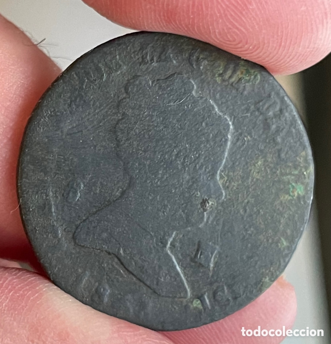Monedas de Espa&ntilde;a: Lote de cobres variados. Monedas - Foto 9