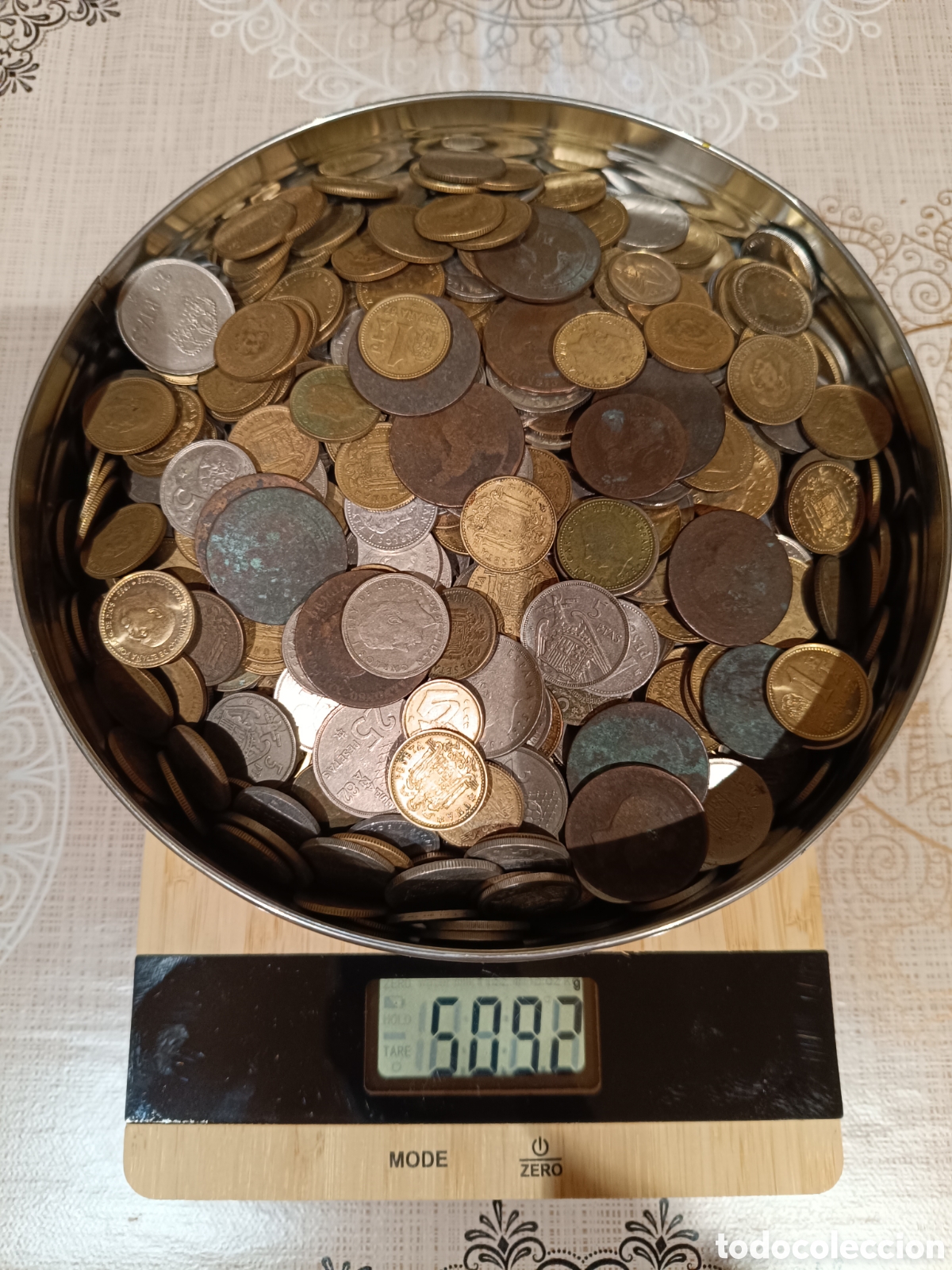 Monedas de Espa&ntilde;a: Gran lote de 5kilos de monedas - Foto 6