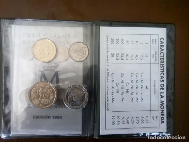 Monedas de Espa&ntilde;a: CARTERA SERIE NUMISMATICA A&Ntilde;O 1996 , PERFECTA - Foto 7