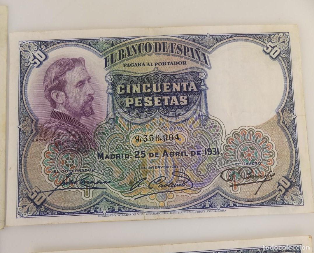 Monedas de Espa&ntilde;a: COLECCION 9 BILLETES DE ESPA&Ntilde;A - Foto 4