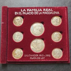 Monedas de España: MONEDAS. LA FAMILIA REAL EN EL PALACIO DE LA MAGDALENA