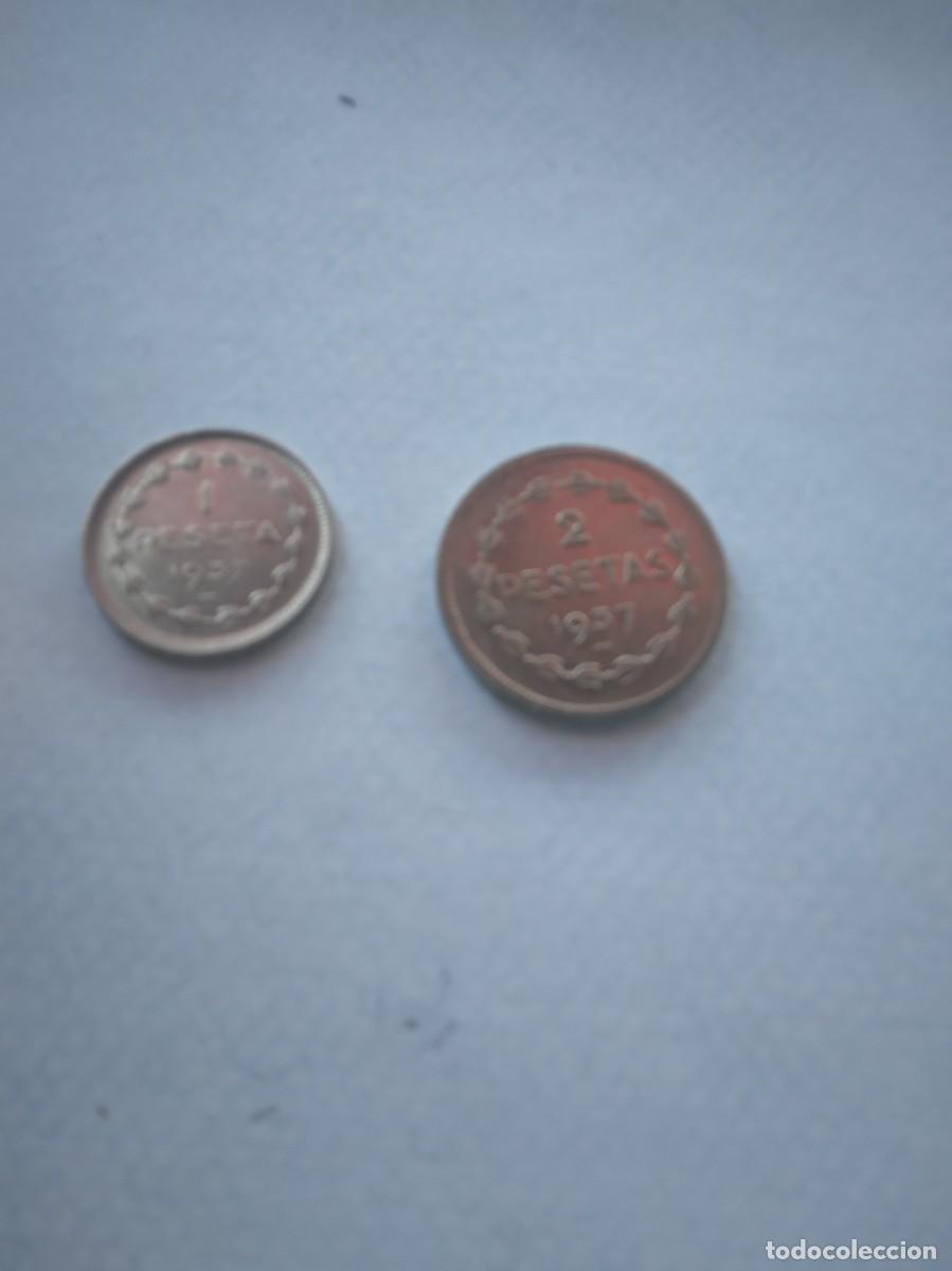 Monedas de Espa&ntilde;a: LOTE 1 Y 2 PTAS. GOBIERNO DE EUSKADI - Foto 2