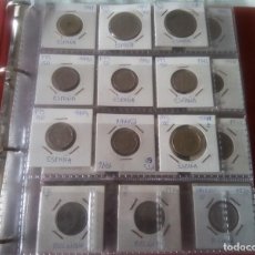 Monedas de España: LOTE DE 3 ALBUMES DE MONEDAS VARIADAS , APROX 163 MONEDAS , TODO FOTOGRAFIADO , VER