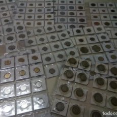 Monedas de España: LOTE Nº 4 10 HOJAS DE MONEDAS CON 200 MONEDAS ESTUCHADAS VARIADAS , LIQUIDACION DE STOKS , VER