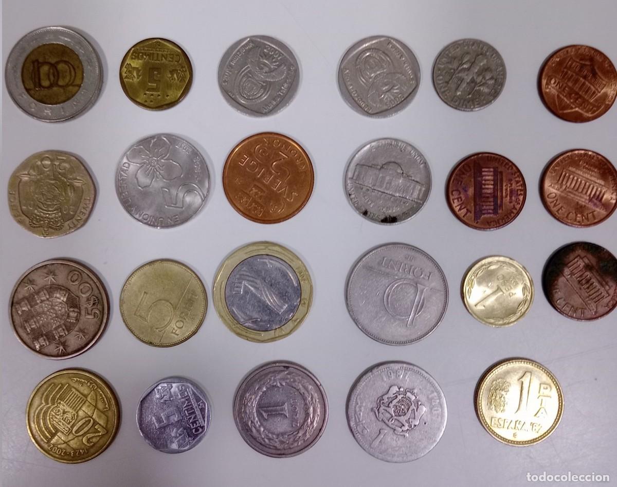 Monedas de Espa&ntilde;a: Lote de monedas del mundo - Foto 4