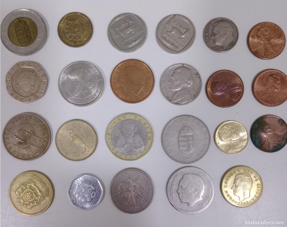 Monedas de Espa&ntilde;a: Lote de monedas del mundo - Foto 5