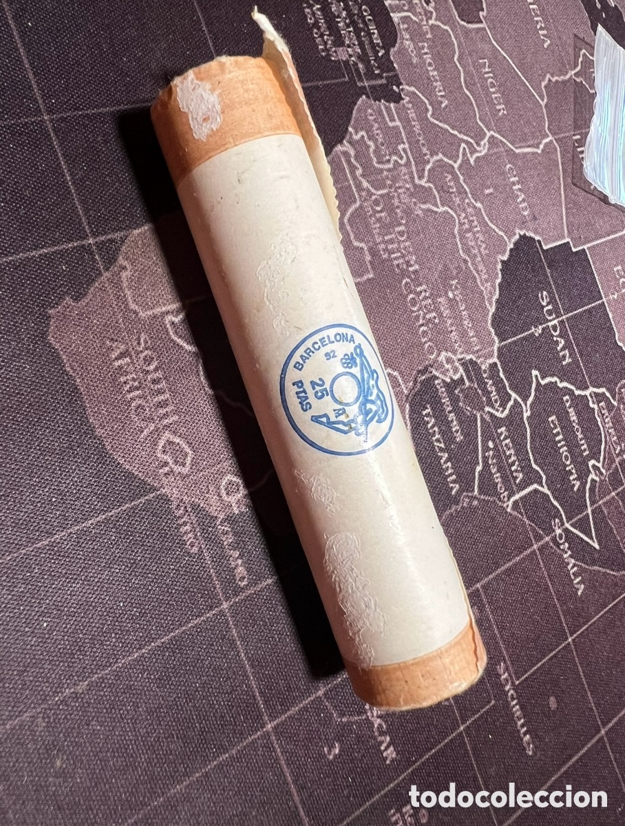 Monedas de Espa&ntilde;a: RULO 40 MONEDAS 25 Pesetas - Foto 2