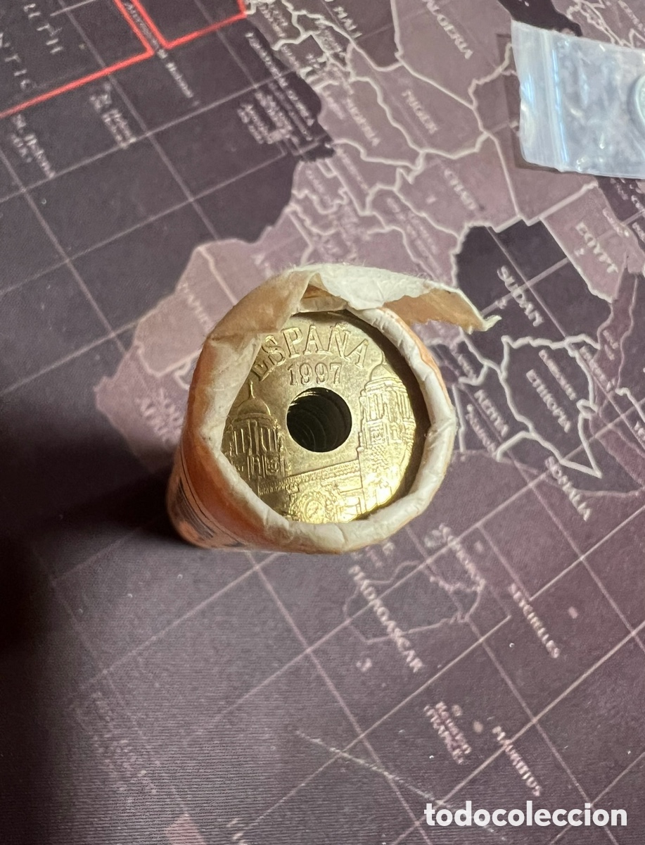 Monedas de Espa&ntilde;a: RULO 40 MONEDAS 25 Pesetas - Foto 4