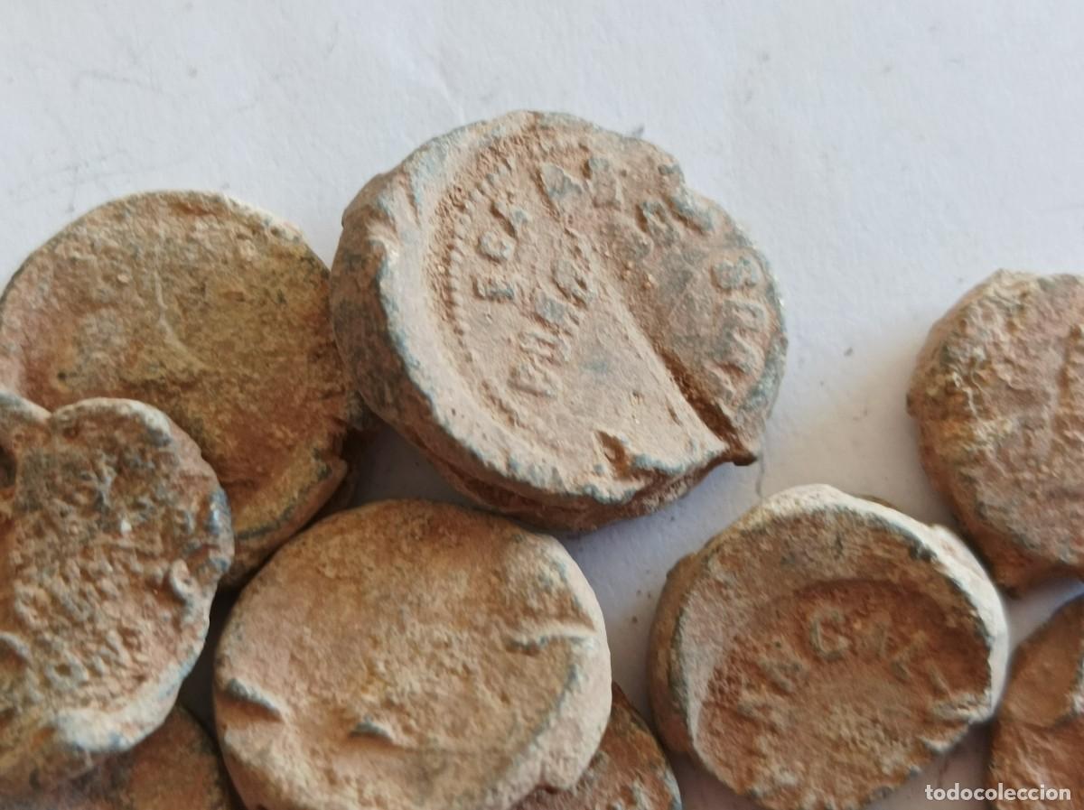 Monedas de Espa&ntilde;a: LOTE DE PRECINTOS COMERCIALES DE PLOMO - Foto 1