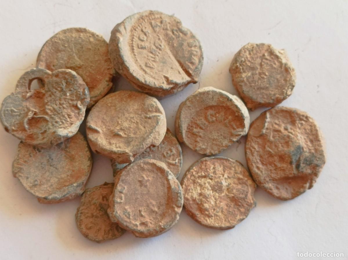 Monedas de Espa&ntilde;a: LOTE DE PRECINTOS COMERCIALES DE PLOMO - Foto 2