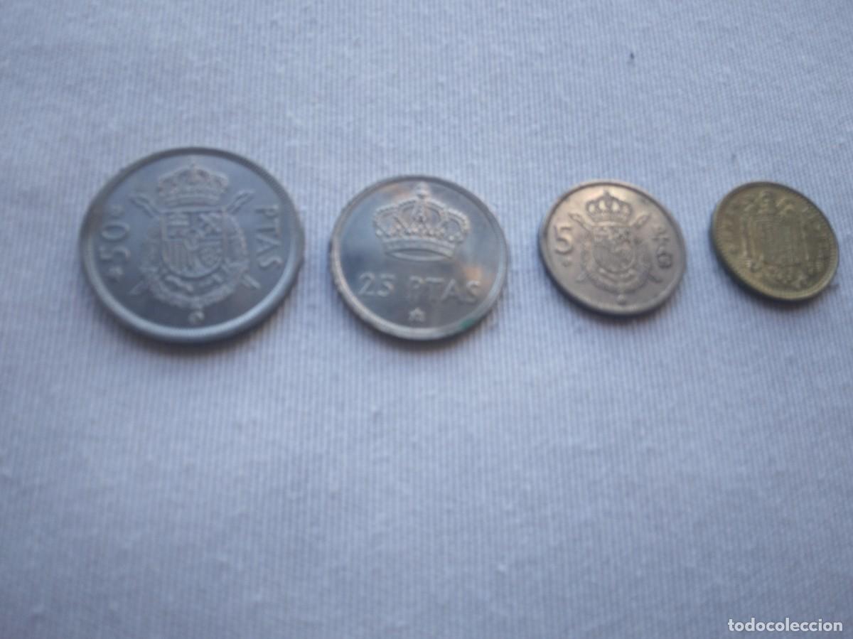 Monedas de Espa&ntilde;a: 1975*78 COMPLETA 4 MONEDAS - Foto 2