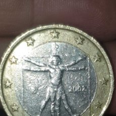 Monedas de España: 1 EURO ITALIA 2002 LEONARDO DA VÍNCI