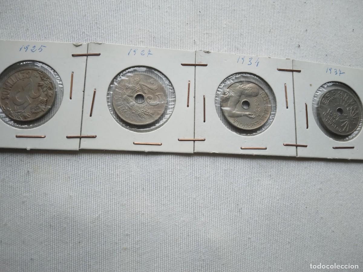 Monedas de Espa&ntilde;a: 4 MONEDAS DE 25 CTMS. 1925-27-34-37 - Foto 1