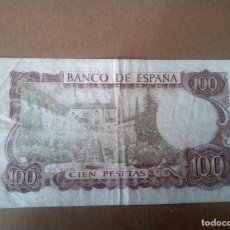 Monedas de España: BILLETE ESPECIAL DE 100 PTS 1970 , FALLA , ATENCION EL DEL DORSO VERDOSO , CIRCULADO