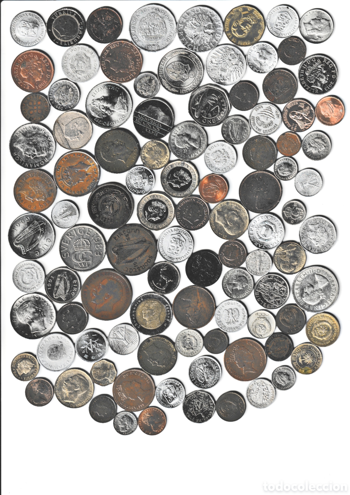 Monedas de Espa&ntilde;a: 100 Monedas mixtas - Foto 2
