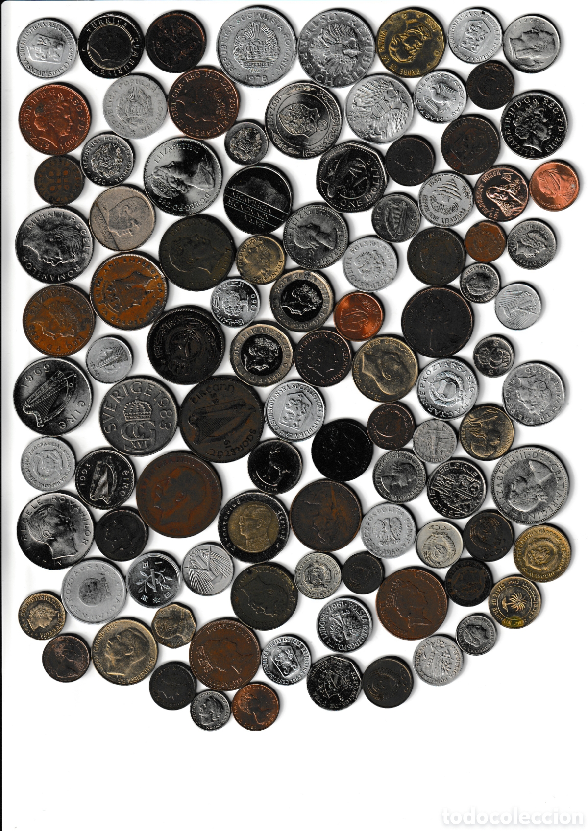 Monedas de Espa&ntilde;a: 100 Monedas mixtas - Foto 1