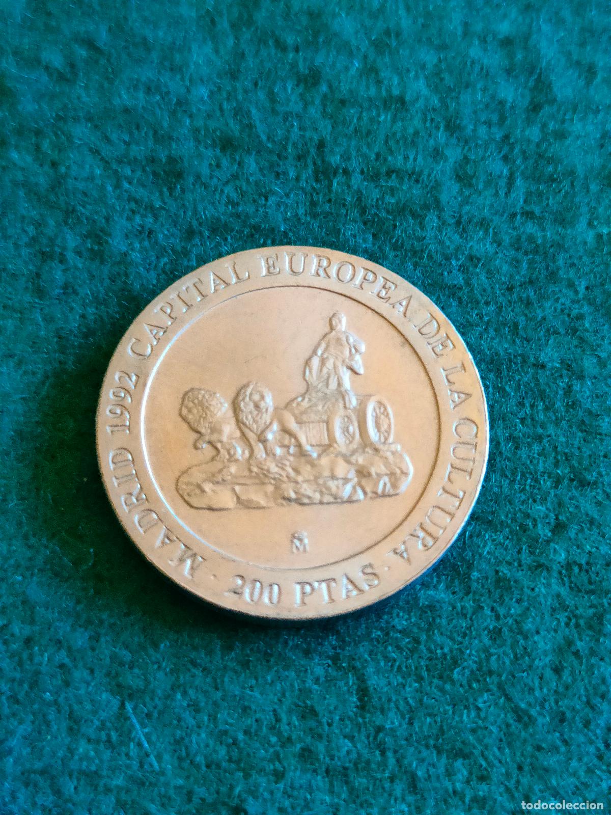 Monedas de Espa&ntilde;a: MONEDA DE 200 PESETAS 1991 - Foto 2