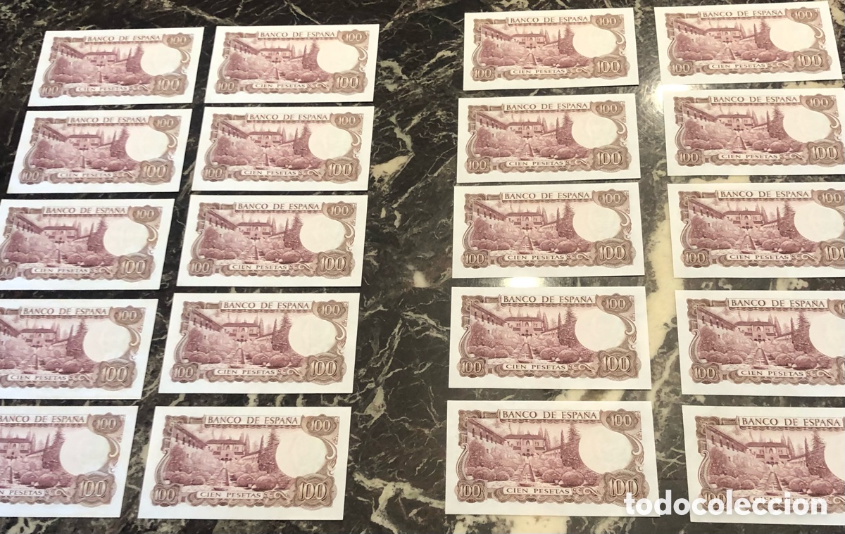 Monedas de Espa&ntilde;a: Billete de 100 pesetas - Foto 6