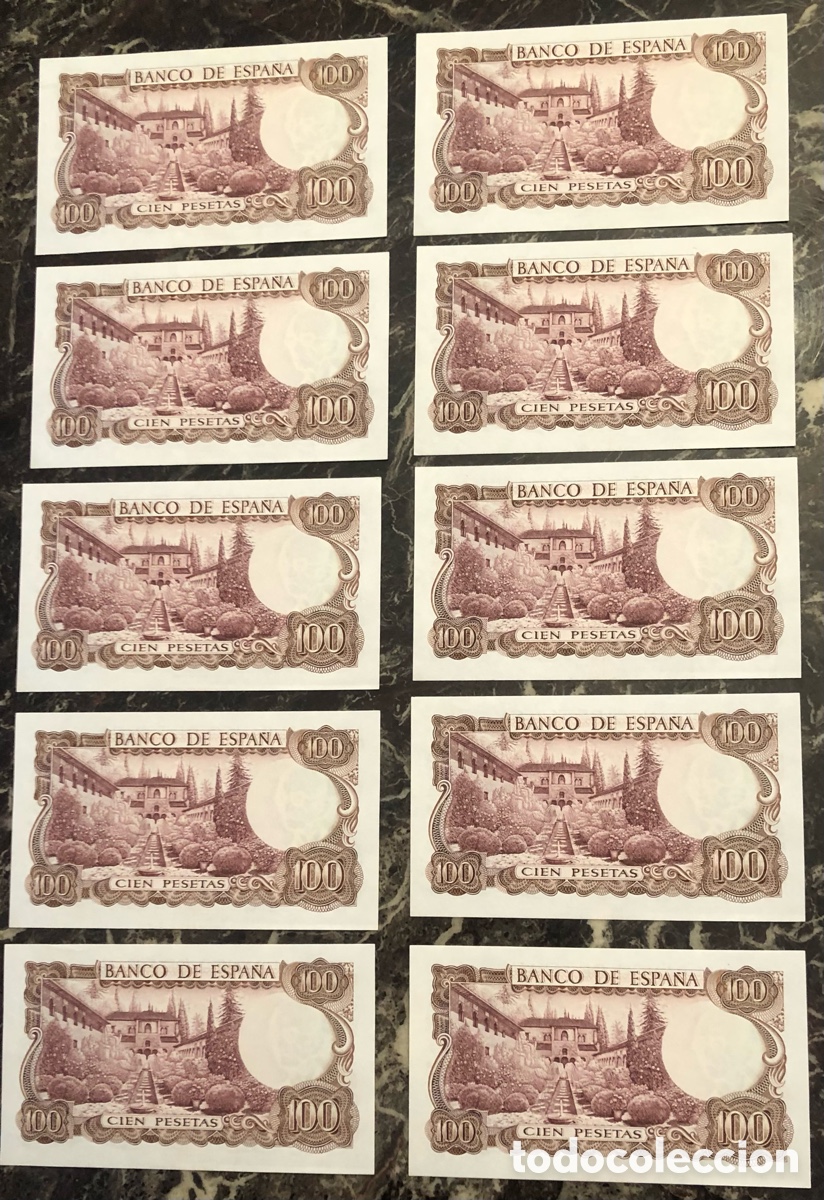 Monedas de Espa&ntilde;a: Billete de 100 pesetas - Foto 7